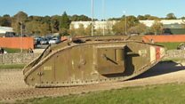 The teenager and the tank