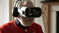 Chelsea Pensioners try WW1 VR