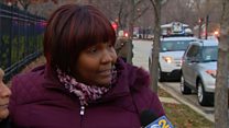 'I was in the gunfire and had to duck'