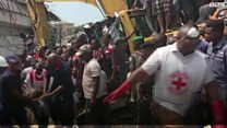 Àwọn èèyàn ṣì há sábẹ́ ilé alájà tó wó ní Port Harcourt