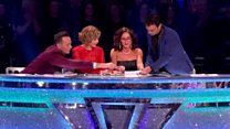 Strictly scoreboard goes 'berserk'