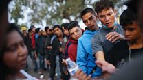 The growing asylum crisis on the US border