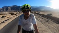 The blind cyclist conquering the Himalayas