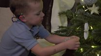 The 'magic ear's making it a Christmas to remember for little Ben