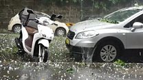 'Catastrophic' hail storm hits Australia