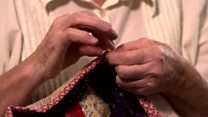 Making quilts for children in care