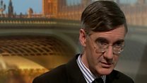 Rees-Mogg and friends toasted May's vote loss?