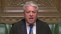 The moment May wins no confidence vote