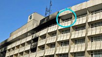 Trapped in a hotel raided by the Taliban