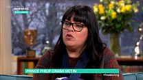Philip crash 'surreal', says injured woman