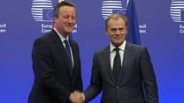 Tusk: Cameron told me 'no risk of referendum'