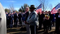 Strangers turn up to veteran's funeral
