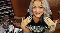 'Fingernails are my canvas'