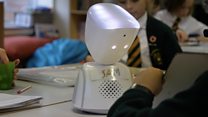 'The robot that helps me go to school'
