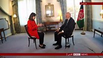 اشرف غنی: طالبان پی بردهاند که زمین گرد است!