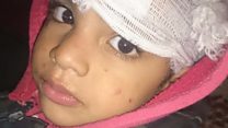 ‘Our grandson is lost in a war zone’