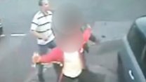 Killer drove car at group before murder