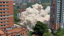 Pablo Escobar's former home demolished