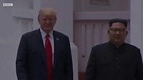 ডোনাল্ড ট্রাম্প-কিম জং আন: শত্রু না বন্ধু?