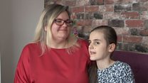 'I had to teach my daughter to move'