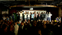 Refugees take centre stage at opera