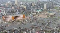 Footage shows Cyclone Idai devastation