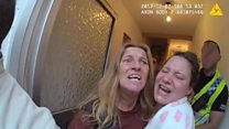Bodycam footage shows Traveller arrest