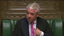 Speaker Bercow tells MPs they are not traitors