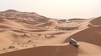 Racing across the Sahara with no GPS