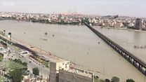 سیل در اهواز فروکش کرد