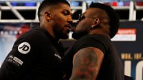 Joshua v Miller: Boxer's fighting talk