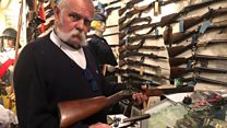'I've collected 1,200 guns in my shed'