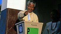 South Africa's first free elections