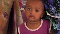The families caught in a new war zone