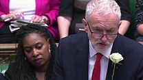 Corbyn says NHS staff 'severely let down'