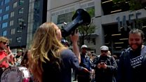 Ride-share drivers unite in US strike
