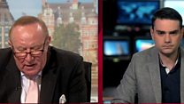 Andrew Neil takes on US conservative Ben Shapiro