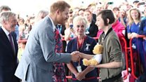 A teddy bear for Prince Harry