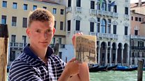 'Mini Monet' fulfils Venice dream