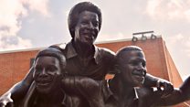 Pioneering black footballers immortalised