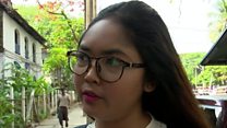 Jailed for a comedy show in Myanmar