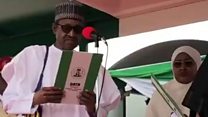 Shugaba Muhammadu Buhari ya sha rantsuwar kama aiki