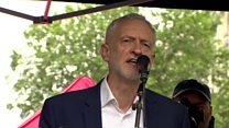 Corbyn's message to Trump