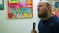 Touching paintings - ‘I feel included in art’
