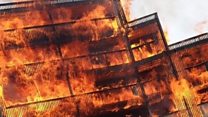 'The whole thing was an inferno'