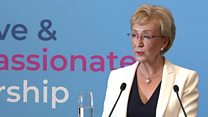 Leadsom recalls youthful ambition to become MP