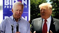 Trump and Biden exchange personal insults