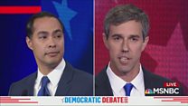 Candidates clash over border policy