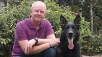 'Hero' police dog saved handler's life