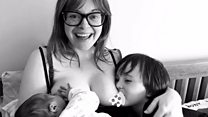 'I'll stop breastfeeding when my boy wants to stop'